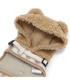 PET PARADISE ペットパラダイス くま なりきり ハーネス 《 チェック柄 》 ＳＳ