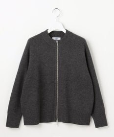 J.PRESS LADIES L CAT ジップアップ ブルゾン ニット