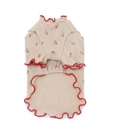 PET PARADISE ペットパラダイス お花のびのび リブ Tシャツ  小型犬