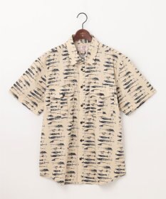 JOSEPH ABBOUD MOUNTAIN 【FILSON】WASHED SHORT SLEEVE FEARHER CLOTH SHIRT