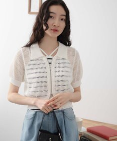 WEGO WZIPニットカーデ