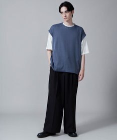 WEGO フェイクレイヤードベストT（S）