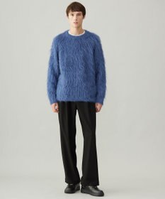 UNFILO MENS 【男女兼用】シャギー クルーネックニット