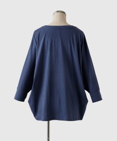 TOQUE 〈大草直子さんアドバイザー〉 【天然素材】タンギスコットン天竺ドルマンTシャツ
