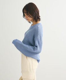 Green Parks ・ＥＬＥＮＣＡＲＥ　ＤＵＥ　タック編バイカラーニット