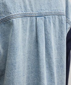 GRACE CONTINENTAL ニットスリーブデニムワンピース