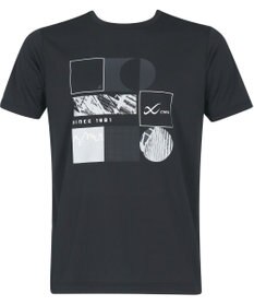 CW-X 【UNISEX】 CW-X トップス Ｔシャツ 半袖 3分袖 Ｕネック メッシュ素材 UVカット率90%以上(本体) ユニセックス DLR195 /ワコール