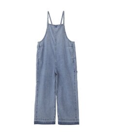 YECCA VECCA 綿麻デニムサロペット
