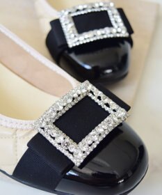 Bridget Birkin ＜3E＞【Bridget Birkin Walk】キルティングビジューリボンウォーキングパンプス