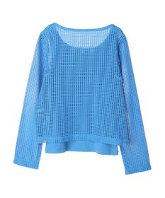 earth music&ecology ＳＥＴ２点メッシュカーディガン＋インナー