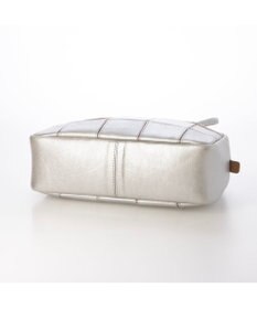 UNBILLION ピークスピーク PEAKS PEAK / 牛革パッチワーク横長ボストン