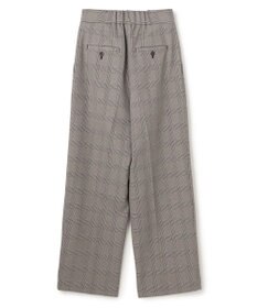 uncrave ウォッシャブルウールライクツイル2 ワイドパンツ
