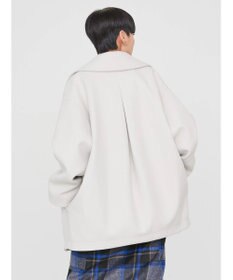 AMERICAN HOLIC 中空ＦＩＢＥＲコクーンミディコート