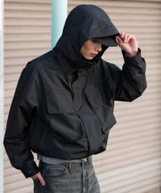 WEGO 【ユニセックス着用ITEM/アウトドア】フードシェルブルゾン