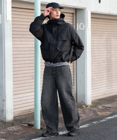 WEGO 【ユニセックス着用ITEM/アウトドア】フードシェルブルゾン