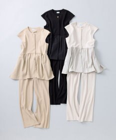 組曲 S 【接触冷感・吸湿・UVカット】ジョーゼットジャージー ジレ