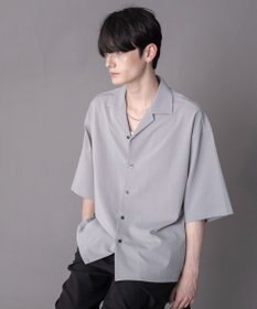 WEGO 【ユニセックス着用ITEM】クレープオープンカラーシャツ（SS）