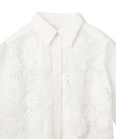 GRACE CONTINENTAL ケミカルフラワードレスシャツ