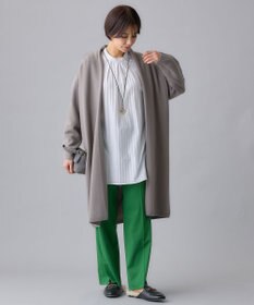 自由区 【洗える】T/R/Wストレッチストレート パンツ