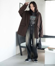 WEGO ボクシーテーラードジャケット