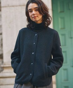 AIGLE カーディガン シェルパフリースジャケット