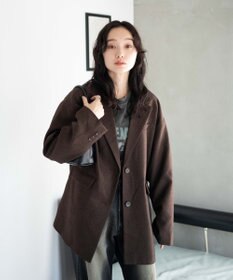 WEGO ボクシーテーラードジャケット