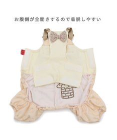 PET PARADISE スヌーピー なかよし オーバーオール 小型犬