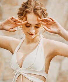 San-ai Resort（三愛水着楽園） ナチュラルだけどしっかり盛れる【ナチュラルアップブラ】　ノンワイヤービキニ　7M・9M　【San-ai Resort（サンアイリゾート）】