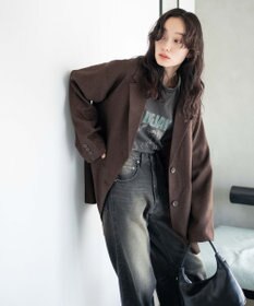 WEGO ボクシーテーラードジャケット