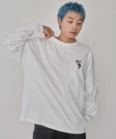 WEGO 【ユニセックス着用ITEM】別注BENDAVISワンポイントT（LS）