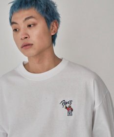 WEGO 【ユニセックス着用ITEM】別注BENDAVISワンポイントT（LS）