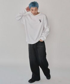 WEGO 【ユニセックス着用ITEM】別注BENDAVISワンポイントT（LS）