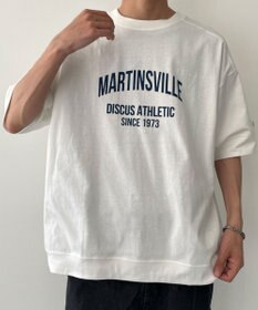 WEGO 【綿100%/MLサイズ展開】DISCUS　ルーズカレッ１００％