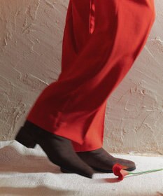 Bridget Birkin 【PARADIS COULEUR】スクエアトウバックジップストレッチブーツ