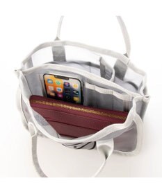 UNBILLION cachecache スマイルモチーフメッシュバッグインバッグ