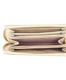 LANVIN en Bleu リュクサンブールブリエ ラウンド長財布