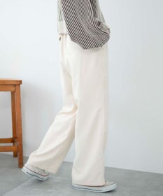 WEGO 【ウエストゴム/手洗い可】カラーイージーパンツ