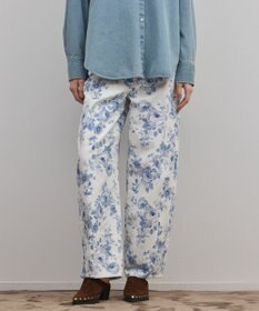 GRACE CONTINENTAL サイド切替バレルパンツ