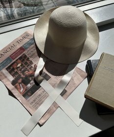 WEGO リボン付き雑材ハット