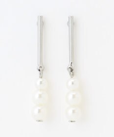 ANY 【WEB限定】トリプルパールピアス(両耳用)
