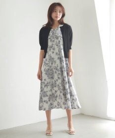 Feroux 【接触冷感・UVカット】ハーフスリーブ カーディガン