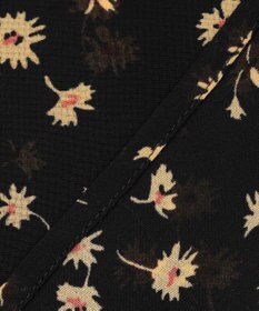 組曲 L シフォンオーガンプリント ティアードブラウス