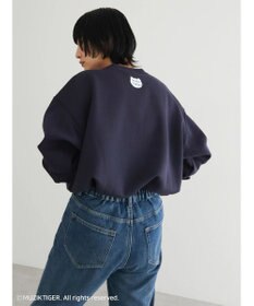 Green Parks ムジークタイガー／裏起毛刺しゅうプルオーバー