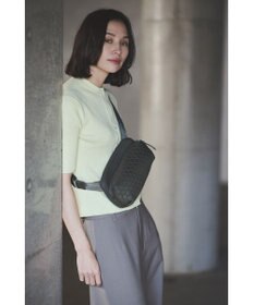 MIYABIYA LAQUOH【撥水加工】篭目柄エンボスボンディング2WAYショルダー