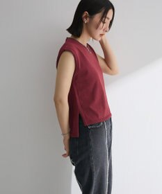 Green Parks ・Ｐｅｔｉｔ　Ｆｌｅｕｒ　ノースリリネンライクニット