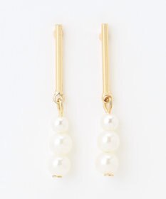 ANY 【WEB限定】トリプルパールピアス(両耳用)