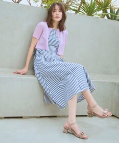 TOCCA 【星風まどかさん着用】STRIPE PARASOL ドレス