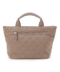 TOCCA TRACE PAVE FASTENER TOTE ナイロンキルトバッグ