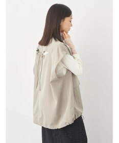 earth music&ecology ミリタリースタンドカラーベスト