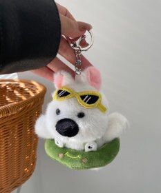WEGO バカンスわんこぬいぐるみキーホルダー